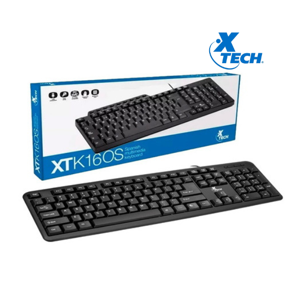 TECLADO USB XTK-160S XTECH - SEVASA