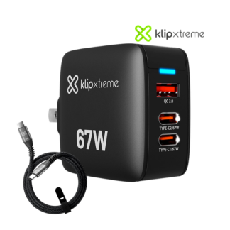 Cargador PowerWall 67 watts para Samsung y Apple carga Super rápida