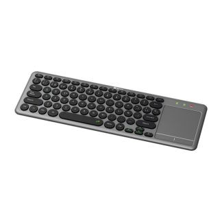 Klip Xtreme KeyGlider Teclado Inalámbrico con Panel Táctil Bluetooth y 2.4 GHz