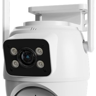 Nexxt Cámara Inteligente Wi-Fi Doble Lente PTZ 2K para Exteriores