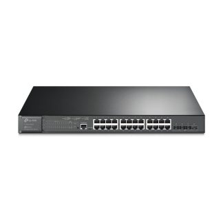 Switch Administrable PoE+ TP-Link JetStream SG3428XMP de 24 Puertos Gigabit con 4 SFP+ 10G