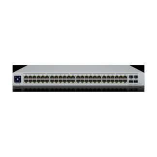 Switch Ubiquiti UniFi Pro 48 PoE de 48 Puertos Gigabit, 4 SFP+ y 600 W de PoE